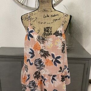 A New Day Floral Print Women's Top